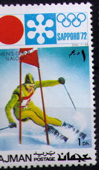 Горные лыжи. Аджман. Саппоро-1972
