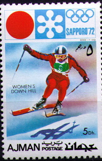 Горные лыжи. Аджман. Саппоро-1972