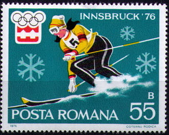 Горные лыжи. Румыния. Инсбрук-1976